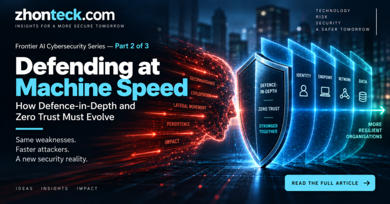 Defending at Machine Speed: How Defence-in-Depth and Zero Trust Must Evolve